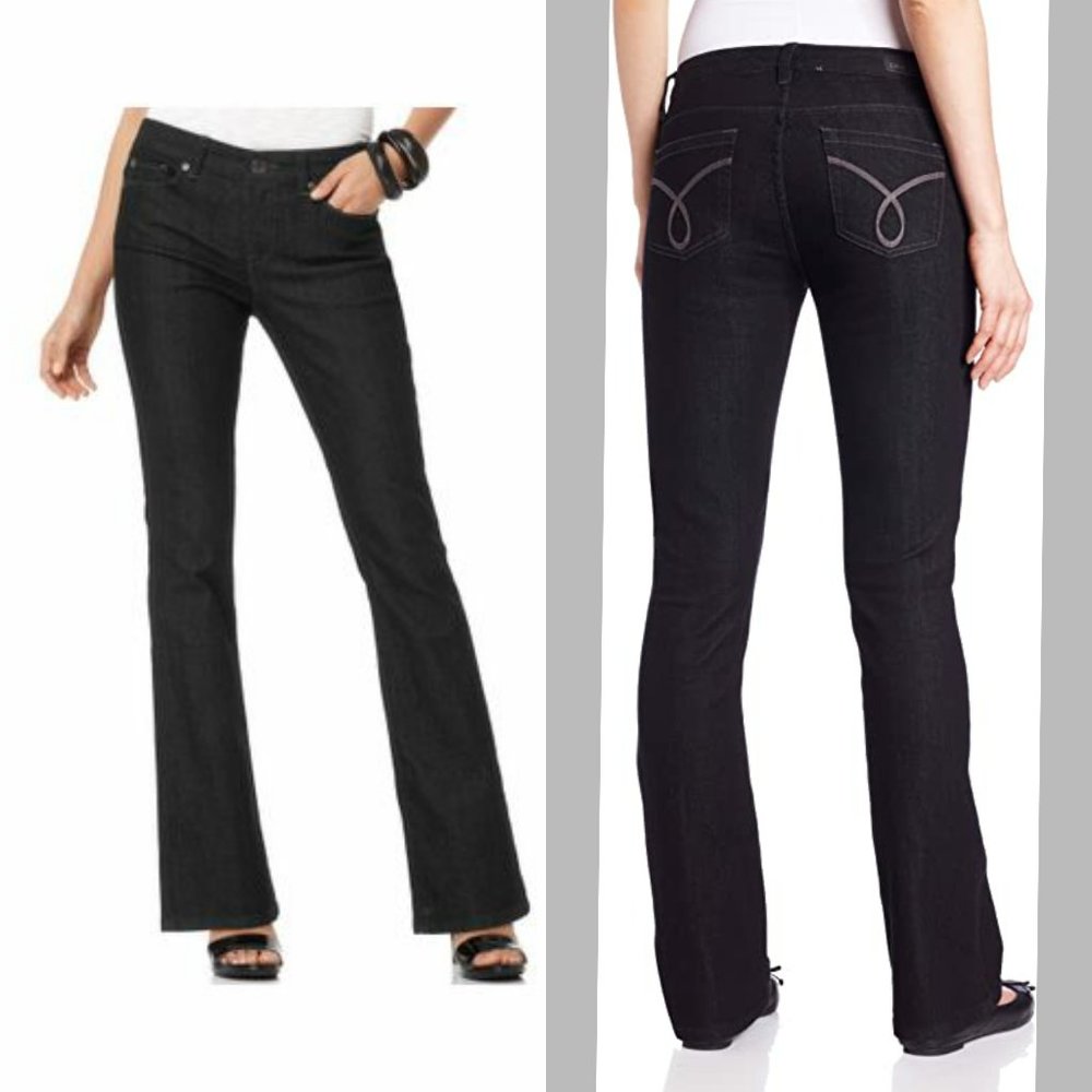 Calvin Klein Ultimate Bootcut Jean Black Size 31